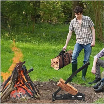 Wall-mounted Wood Splitter