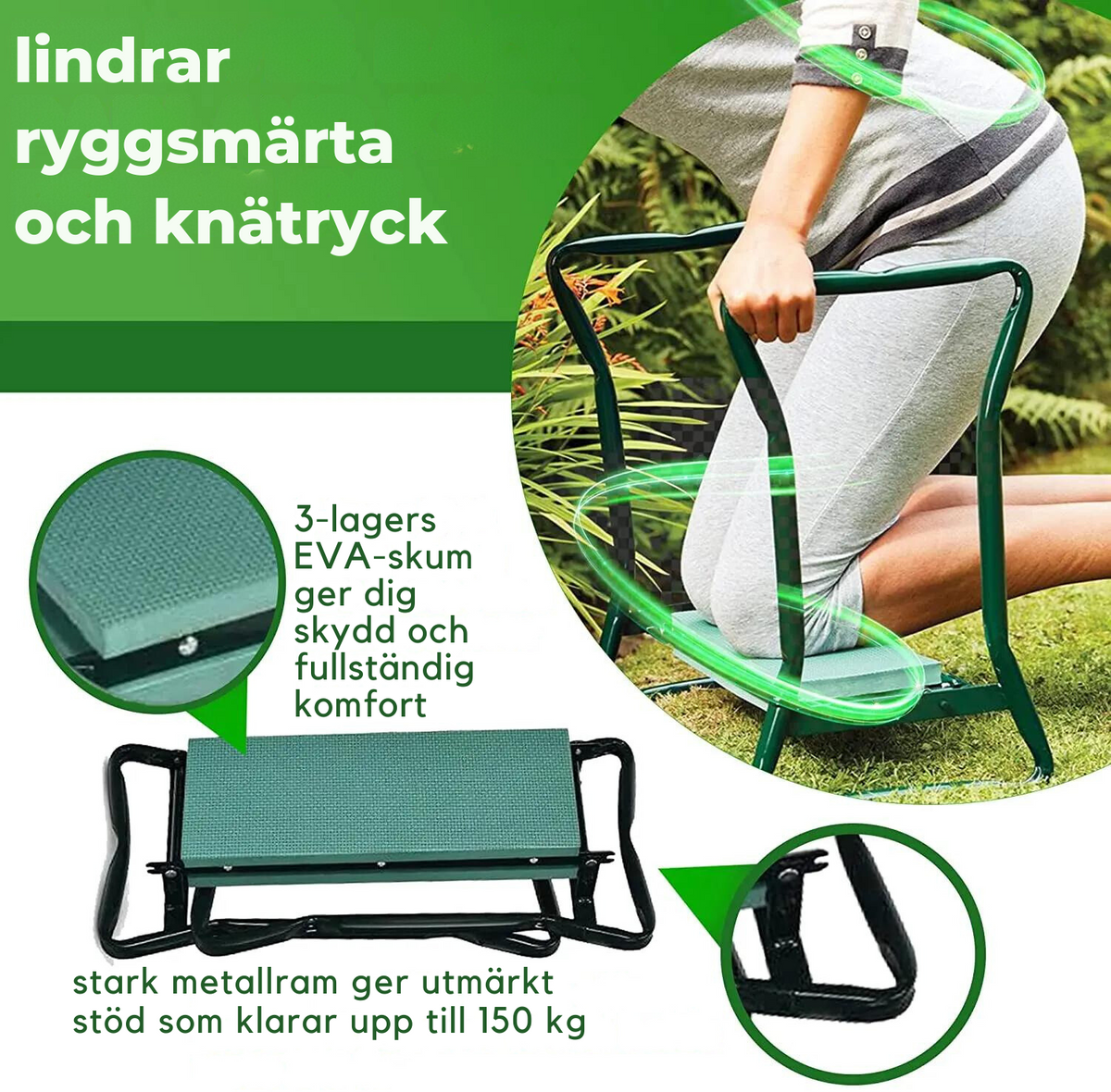 Multifunctional Knee and Seat
