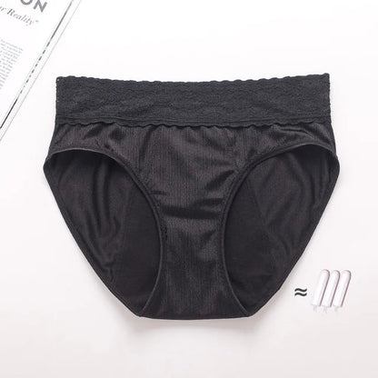 Menstrual panties and bathing briefs with high absorption