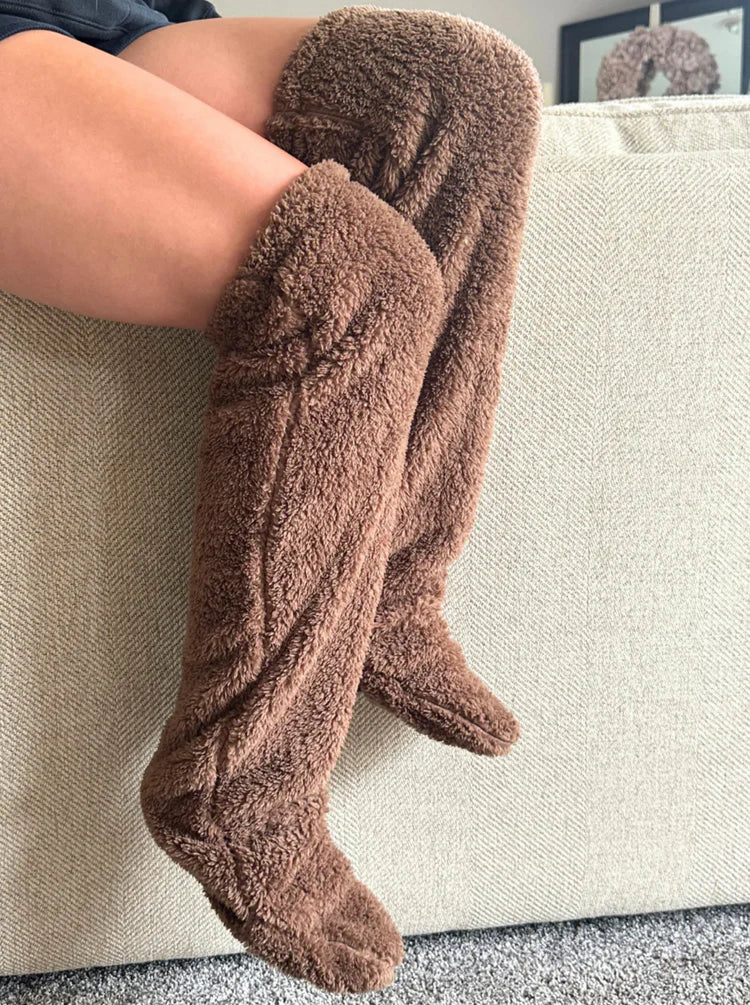 Fluffa - long cozy socks in soft fleece