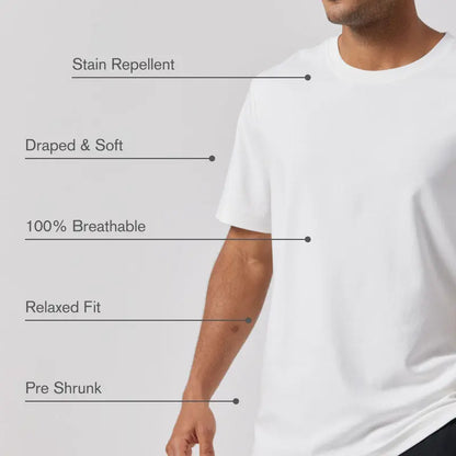 Hydrophobic T-shirt - water and stain resistant
