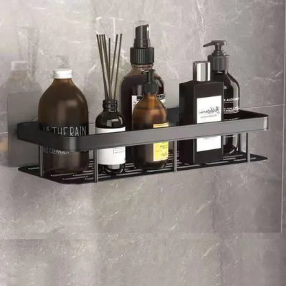 Self-adhesive wall shelf without drilling - Stable storage for bathroom & kitchen