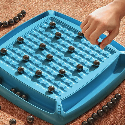 Magnetic Family Game - Magnetic Balls + Challenge Wheel