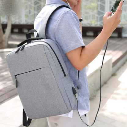Laptop backpack with smart organization and USB port
