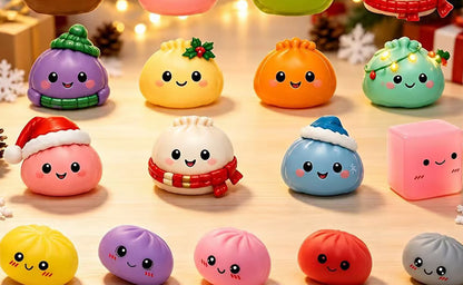 Squishy Dumplings Christmas Calendar - 24 surprises